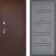 Входная металлическая Дверь Дверной континент Рубикон Медь Дизайн ФЛ-49 Бетон серый