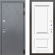 Входная металлическая Дверь Лабиринт (LABIRINT) Cosmo 26 Белый (RAL-9003)