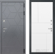 Входная металлическая Дверь Лабиринт (LABIRINT) Cosmo 21 Белый софт