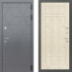 Входная металлическая Дверь Лабиринт (LABIRINT) Cosmo 12 Беленый дуб