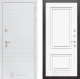 Входная металлическая Дверь Лабиринт (LABIRINT) Трендо 26 Белый (RAL-9003)