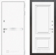Входная металлическая Дверь Лабиринт (LABIRINT) Лайн White 26 Белый (RAL-9003)