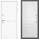 Входная металлическая Дверь Лабиринт (LABIRINT) Лайн White 03 Белый софт