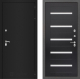 Входная металлическая Дверь Лабиринт (LABIRINT) Classic шагрень черная 01 Венге
