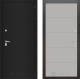 Входная металлическая Дверь Лабиринт (LABIRINT) Classic шагрень черная 13 Грей софт