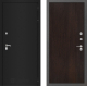 Входная металлическая Дверь Лабиринт (LABIRINT) Classic шагрень черная 05 Венге