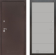 Входная металлическая Дверь Лабиринт (LABIRINT) Classic антик медь 13 Грей софт