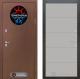 Входная металлическая Дверь Лабиринт (LABIRINT) Термо Магнит 13 Грей софт