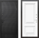 Входная металлическая Дверь Лабиринт (LABIRINT) Вулкано 26 Белый (RAL-9003)