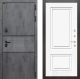 Входная металлическая Дверь Лабиринт (LABIRINT) Инфинити 26 Белый (RAL-9003)