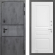 Входная металлическая Дверь Лабиринт (LABIRINT) Инфинити 03 Белый софт