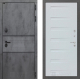 Входная металлическая Дверь Лабиринт (LABIRINT) Инфинити 14 Дуб кантри белый горизонтальный
