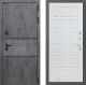 Входная металлическая Дверь Лабиринт (LABIRINT) Инфинити 12 Белое дерево