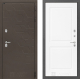 Входная металлическая Дверь Лабиринт (LABIRINT) Смоки 11 Белый софт