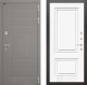 Входная металлическая Дверь Лабиринт (LABIRINT) Формо 26 Белый (RAL-9003)