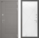 Входная металлическая Дверь Лабиринт (LABIRINT) Формо 24 Белый софт