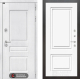 Входная металлическая Дверь Лабиринт (LABIRINT) Versal 26 Белый (RAL-9003)