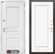 Входная металлическая Дверь Лабиринт (LABIRINT) Versal 27 Белый (RAL-9003)