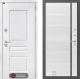 Входная металлическая Дверь Лабиринт (LABIRINT) Versal 22 Белый софт