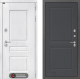 Входная металлическая Дверь Лабиринт (LABIRINT) Versal 11 Графит софт