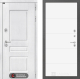 Входная металлическая Дверь Лабиринт (LABIRINT) Versal 13 Белый софт