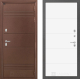 Входная металлическая Дверь Лабиринт (LABIRINT) Термо Лайт 13 Белый софт
