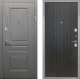 Входная металлическая Дверь Интекрон (INTECRON) Брайтон Графит ФЛ-295 Лофт черный