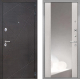 Входная металлическая Дверь Интекрон (INTECRON) Сенатор Лучи ФЛЗ-516 Зеркало Сосна белая