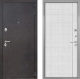Входная металлическая Дверь Интекрон (INTECRON) Сенатор Лучи В-07 с молдингом Лофт белый