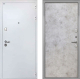 Входная металлическая Дверь Интекрон (INTECRON) Колизей White Гладкая Мрамор светлый
