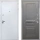 Входная металлическая Дверь Интекрон (INTECRON) Колизей White ФЛ-243 Графит вуд дуб