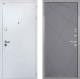 Входная металлическая Дверь Интекрон (INTECRON) Колизей White Лучи-М Графит софт