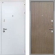 Входная металлическая Дверь Интекрон (INTECRON) Колизей White Гладкая шпон Венге коричневый