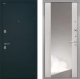 Входная металлическая Дверь Интекрон (INTECRON) Греция ФЛЗ-516 Зеркало Сосна белая
