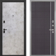 Входная металлическая Дверь Интекрон (INTECRON) Профит Black Мрамор Светлый В-07 с молдингом Венге