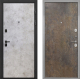 Входная металлическая Дверь Интекрон (INTECRON) Профит Black Мрамор Светлый Гладкая Гранж