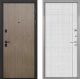Входная металлическая Дверь Интекрон (INTECRON) Профит Black Венге Коричневый В-07 с молдингом Лофт белый