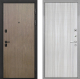 Входная металлическая Дверь Интекрон (INTECRON) Профит Black Венге Коричневый В-07 с молдингом Сандал белый