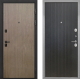 Входная металлическая Дверь Интекрон (INTECRON) Профит Black Венге Коричневый ФЛ-295 Лофт черный