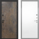 Входная металлическая Дверь Интекрон (INTECRON) Профит Black Гранж Гладкая Силк Сноу