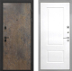 Входная металлическая Дверь Интекрон (INTECRON) Профит Black Гранж Альба Роял Вуд белый