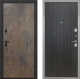 Входная металлическая Дверь Интекрон (INTECRON) Профит Black Гранж ФЛ-295 Лофт черный