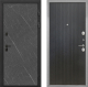 Входная металлическая Дверь Интекрон (INTECRON) Профит Black Гранит Лава Оникс ФЛ-295 Лофт черный