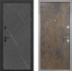 Входная металлическая Дверь Интекрон (INTECRON) Профит Black Гранит Лава Оникс Гладкая Гранж