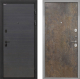 Входная металлическая Дверь Интекрон (INTECRON) Профит Black Эковенге Гладкая Гранж