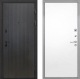 Входная металлическая Дверь Интекрон (INTECRON) Профит Black ФЛ-295 Гладкая Силк Сноу
