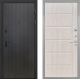 Входная металлическая Дверь Интекрон (INTECRON) Профит Black ФЛ-295 ФЛ-102 Сосна белая