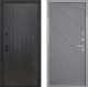 Входная металлическая Дверь Интекрон (INTECRON) Профит Black ФЛ-295 Лучи-М Графит софт
