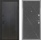 Входная металлическая Дверь Интекрон (INTECRON) Профит Black ФЛ-295 Гладкая Гранит лава оникс