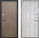 Входная металлическая Дверь Интекрон (INTECRON) Гектор Венге Коричневый В-07 с молдингом Сандал белый